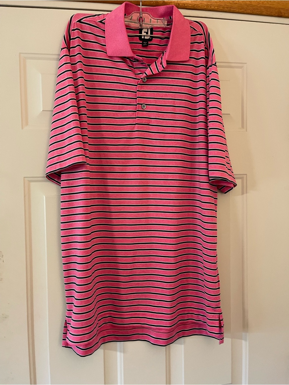 Footjoy Men’s  Golf Shirt ... Size Medium Pink